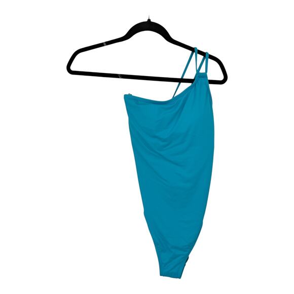 La Blanca Tummy control Island Goddess One shoulder bathing suit size 6 - Picture 2 of 7